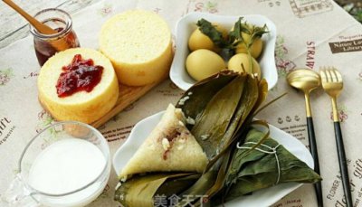​纯牛奶配粽子可以吃吗，牛奶能和粽子（糯米类的）一起吃吗？