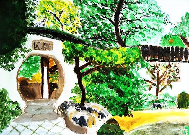 小学生画最美的风景画（走进少儿画苑儿童画）(4)