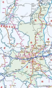 ​陕西未来5年铁路规划图（陕西2030铁路规划图曝光）