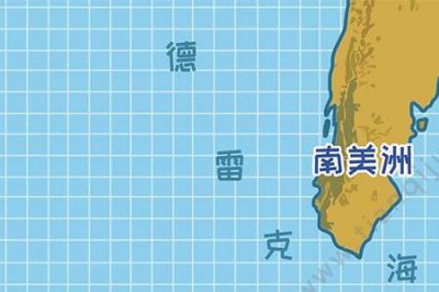 ​德雷克海峡地图位置