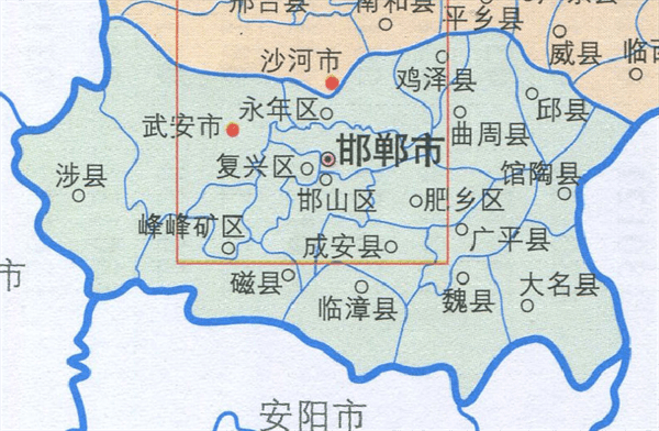 邯郸市有多少人口(邯郸市各区县人口排名)