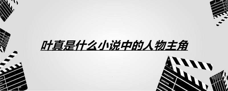 叶真是什么小说中的人物主角