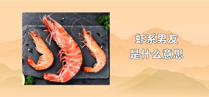 虾系男友是什么意思