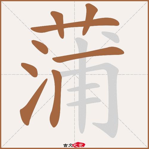 蒲怎么读（蒲字相关释义）