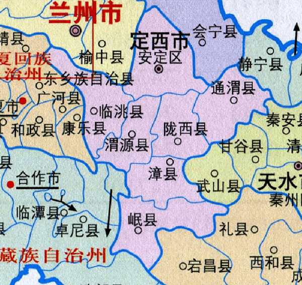 定西市有多少人口(定西市一区6县人口排名)