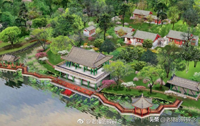 圆明园没被烧毁前复原图曝光，竟然如此美，简直惊炸了