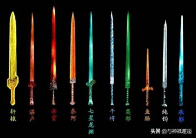 ​古代仙剑自带神通：越王八剑出自昆吾山？许天师斩龙还有第三剑？