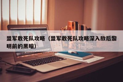 ​盟军敢死队攻略（盟军敢死队攻略深入敌后黎明前的黑暗）