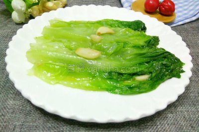 ​手把手教你清炒生菜的做法，快来围观吧！