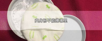 ​爽身粉怎么抹在头发上 爽身粉的使用方法