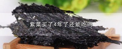 ​紫菜两年了还能吃吗 紫菜三年了还能吃吗
