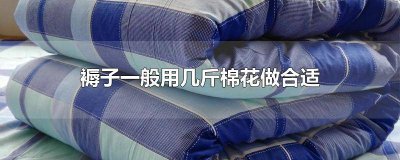 ​褥子多少斤棉花合适 床褥子一般需要几斤棉花