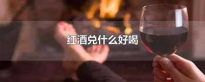 ​红酒兑啥喝好喝点 红酒兑什么喝好喝