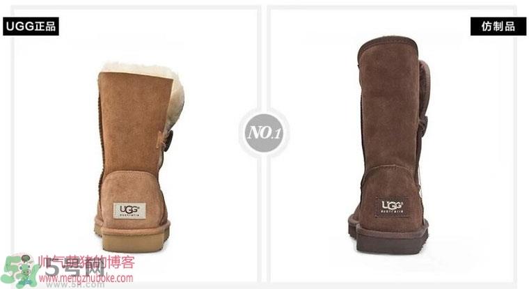 ugg是什么牌子？ugg雪地靴真假辨别图对比