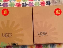 ugg是什么牌子？ugg雪地靴真假辨别图对比