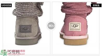 ugg是什么牌子？ugg雪地靴真假辨别图对比