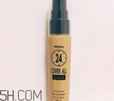 mistine24小时粉底液色号 mistine24小时粉底液价格