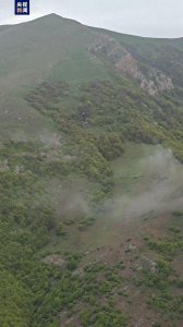​伊朗总统莱希所乘坐直升机事故现场照片公布