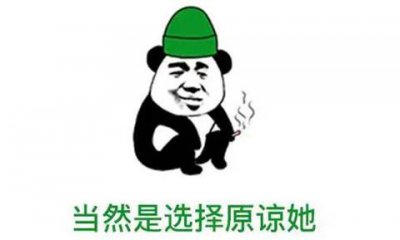 ​当然选择原谅她是什么梗？出自什么地方？