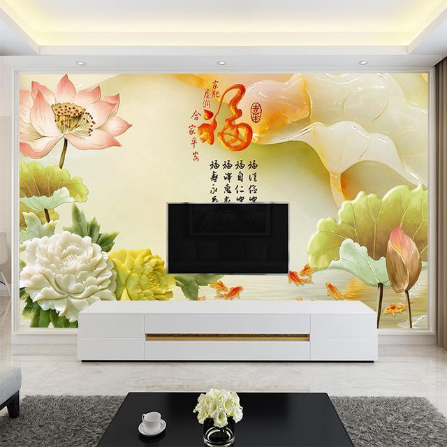 这12款中式玉雕壁画背景墙，太经典了