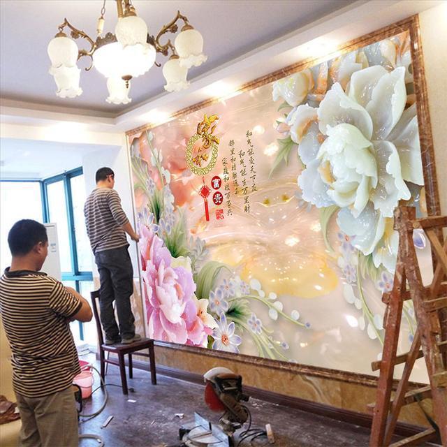 这12款中式玉雕壁画背景墙，太经典了