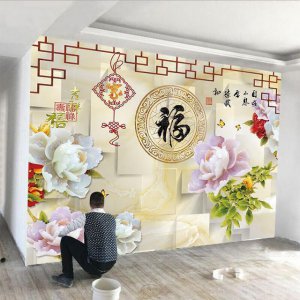 ​这12款中式玉雕壁画背景墙，太经典了