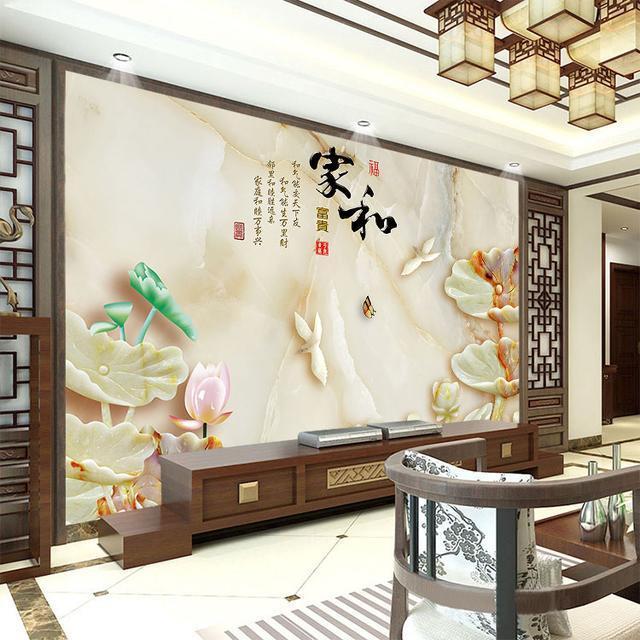 这12款中式玉雕壁画背景墙，太经典了