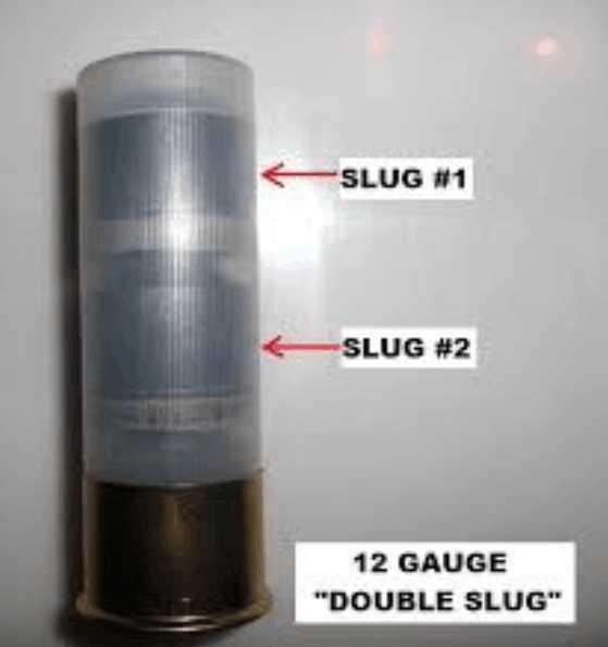 双独头弹（double slug）可能美国人觉得一颗弹头怕太孤独