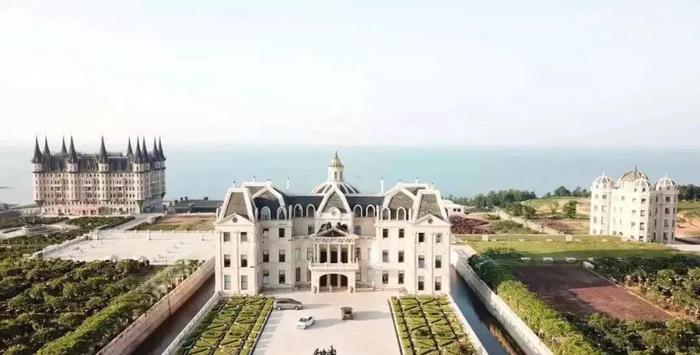 网红海岛西虹市首富拍摄地 文成城堡 三仙山 烟台山 蓬莱阁