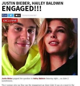 ​刚订婚就甜到齁！贾斯丁比伯晒与未婚妻共浴拥吻照