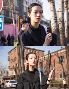 ​项偞婧纱裙穿搭梦幻无比，帆布包就让她变回18岁，太高级了！