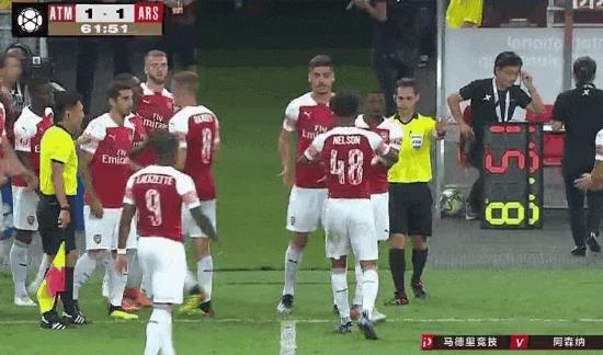 国际冠军杯战报：点球3-1，总比分4-2，马竞击败阿森纳！