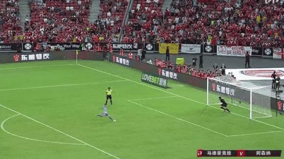 国际冠军杯战报：点球3-1，总比分4-2，马竞击败阿森纳！