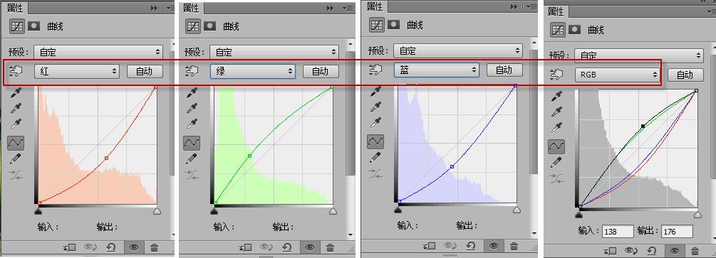 ps曲线调色原理技巧及ps曲线调色实例教程：修正偏色桔林