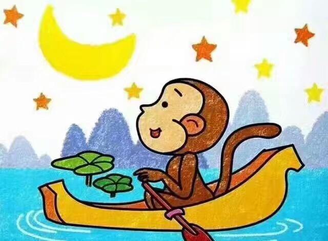 幼儿创意绘画｜不一样的蜡笔画，简单又好画，我们一起动手吧！