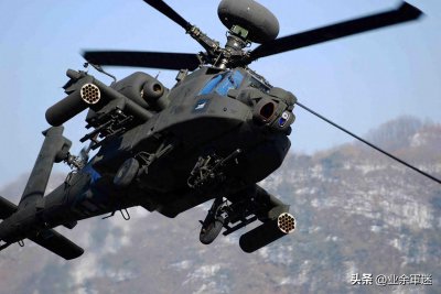 ​最先进的武装直升机之一AH-64E阿帕奇攻击直升机