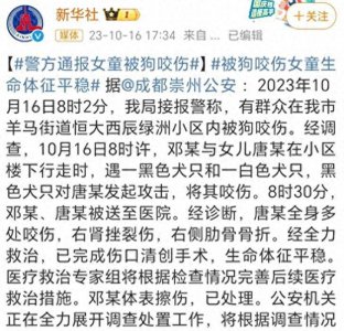 ​四川两岁女孩被狗咬后续，狗主人被曝光，爱狗人士替狗求情惹争议