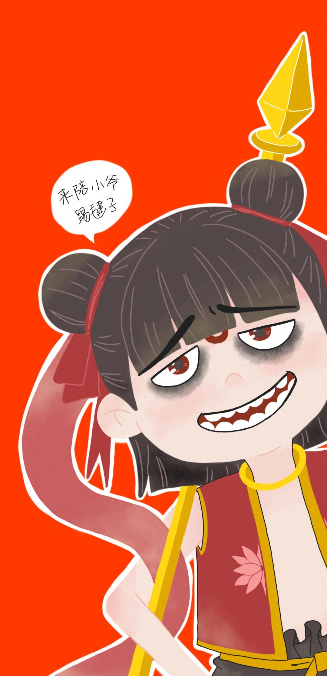 电影《哪吒之魔童降世》1080P壁纸最全合集，IPad手机壁纸头像
