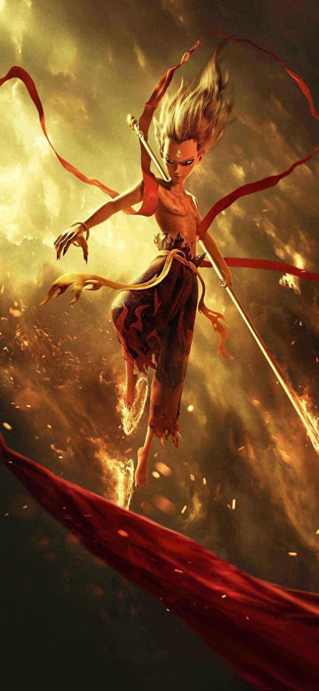 电影《哪吒之魔童降世》1080P壁纸最全合集，IPad手机壁纸头像