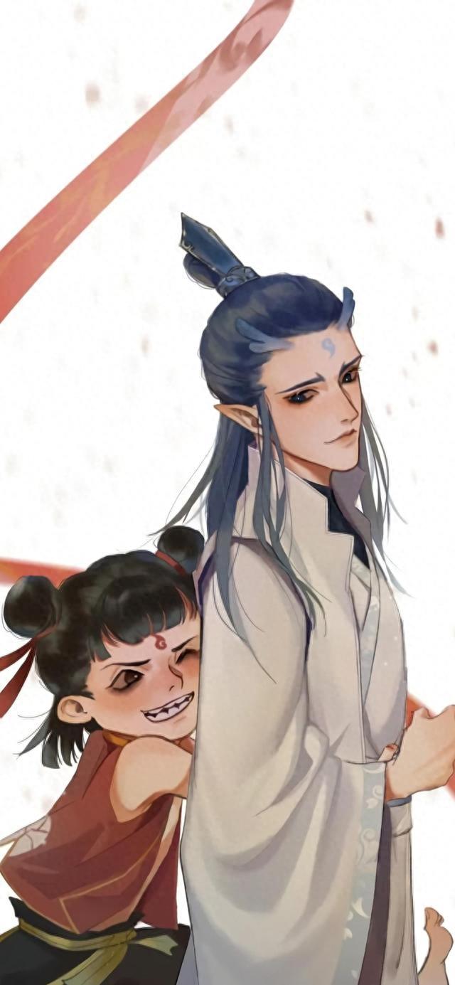 电影《哪吒之魔童降世》1080P壁纸最全合集，IPad手机壁纸头像