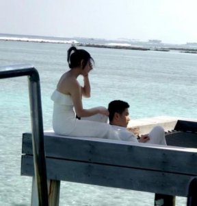 ​陈妍希拍婚纱照 恩爱十足击破不和传闻