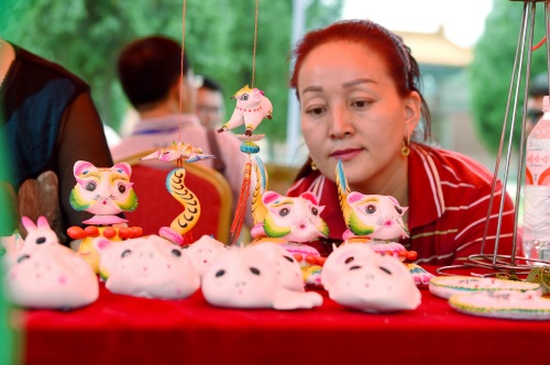 “非遗在身边”历史悠久的陕西关中花馍