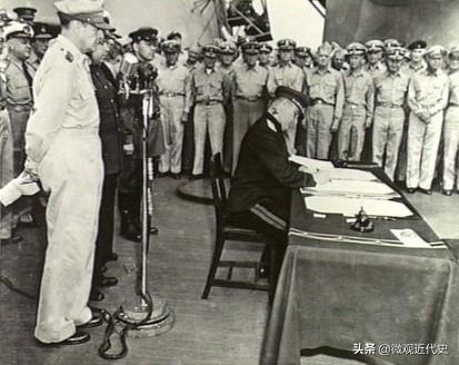1945年9月2日日本投降仪式高清图集