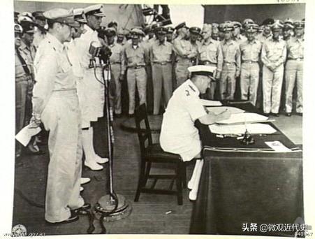 1945年9月2日日本投降仪式高清图集