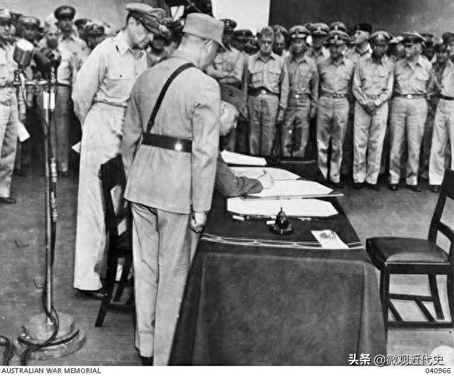 1945年9月2日日本投降仪式高清图集