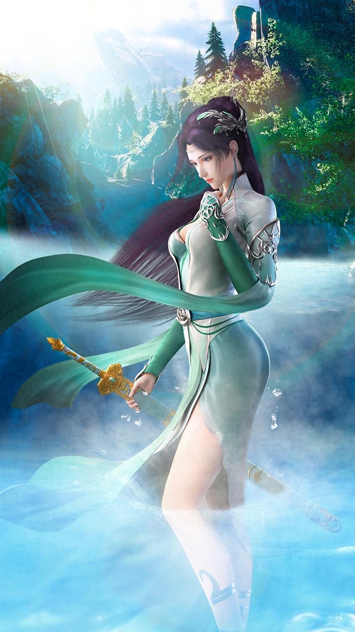 斗破苍穹云韵高清无水印壁纸推荐，斗破第一美女当之无愧