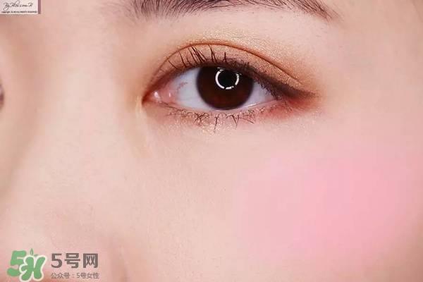 canmake单色哑光腮红色号试色 canmake单色腮红试色图