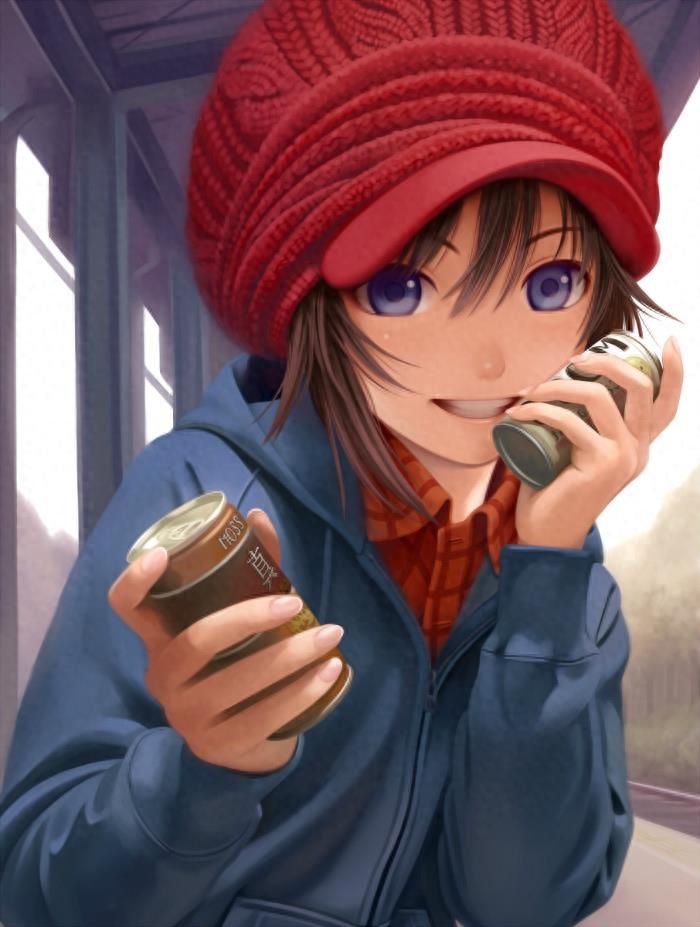 二次元短发少女图集，可甜可盐